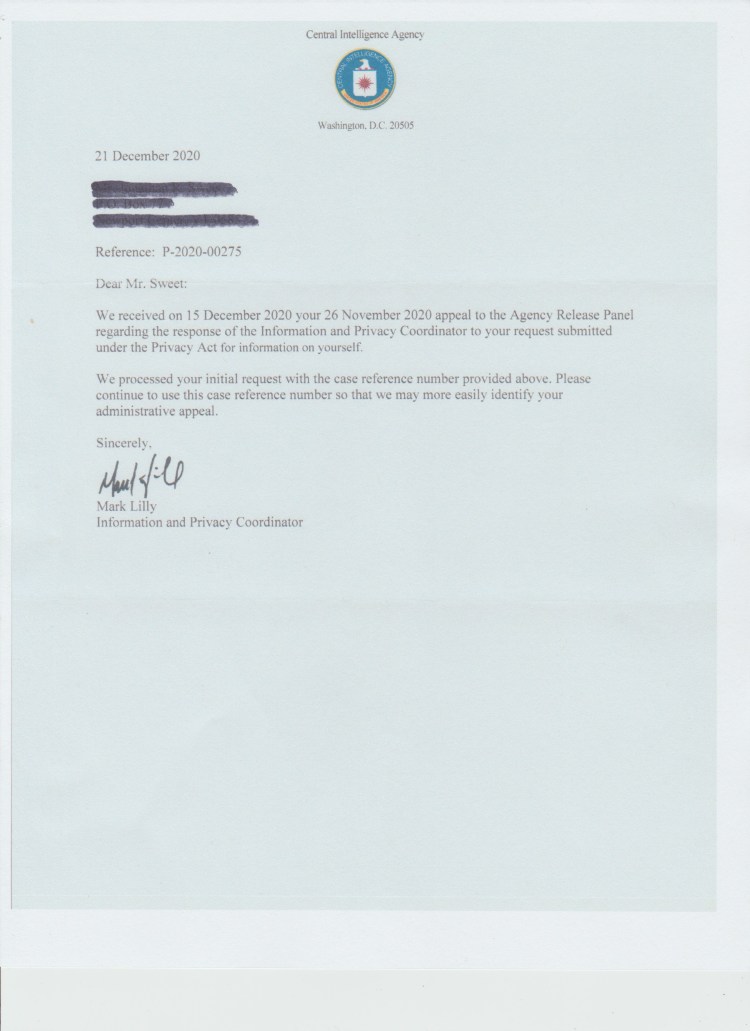 Second Request Appeal – MORMON MONARCH